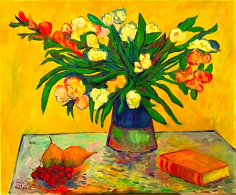 Fleurs et glaïeuls
